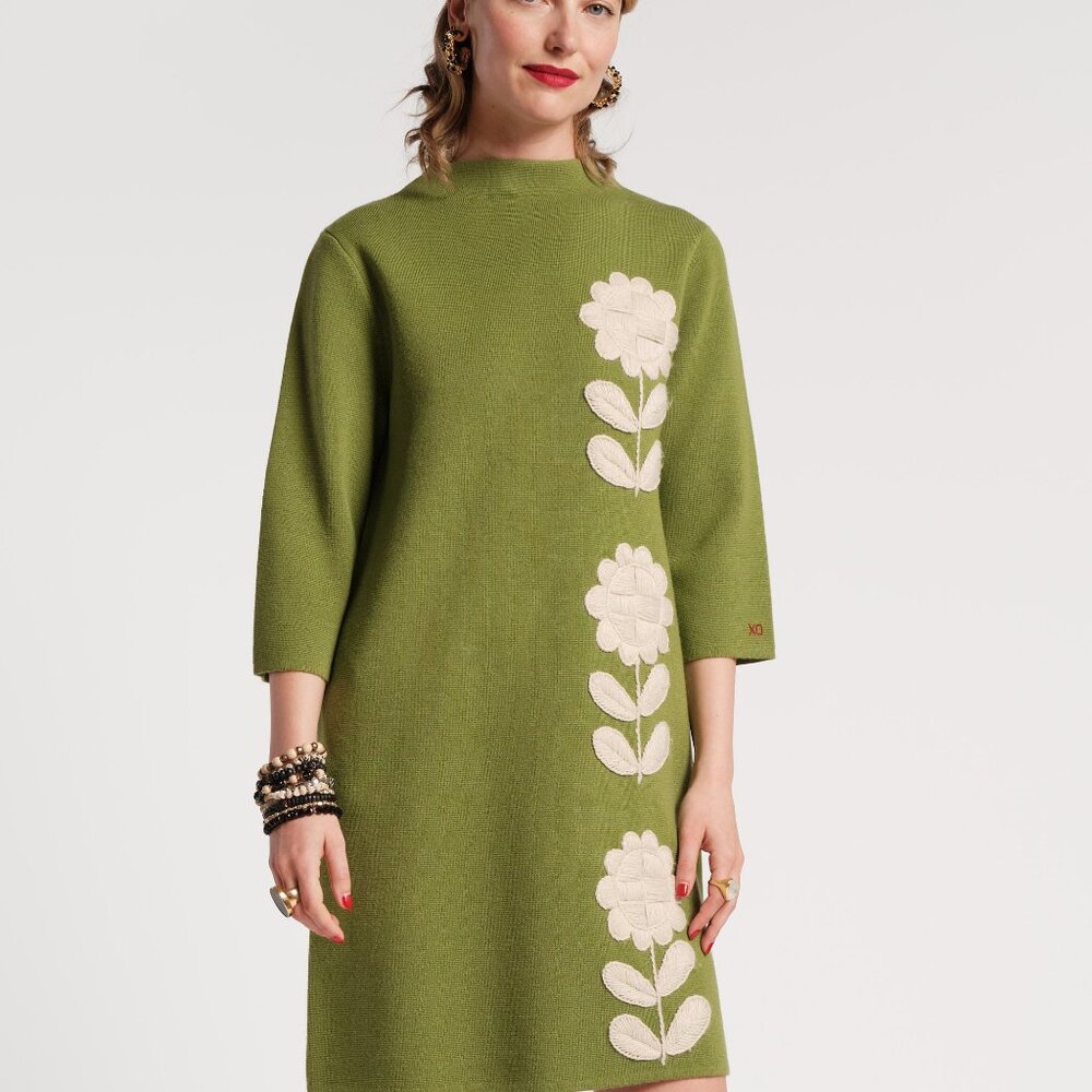Annie Merino Wool Midi Dress